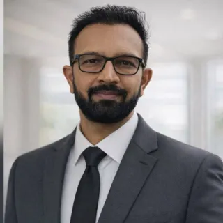 Portrait of Nikunj Doshi