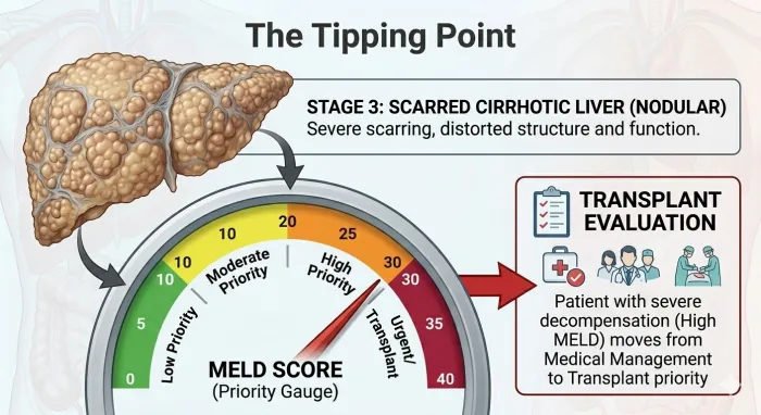 The tipping point from compensated to decompensated cirrhosis